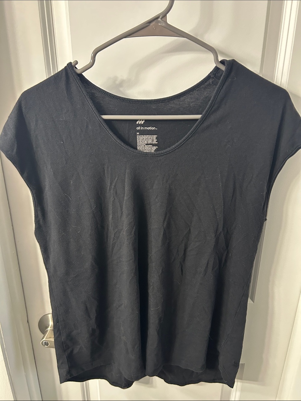 all in motion Black Women's Scoop Neck Tank Top